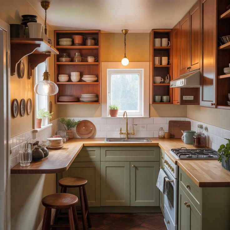The beginning of the local kitchen