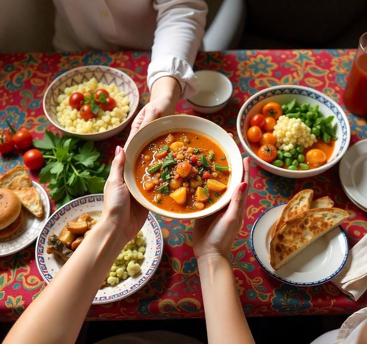 Generous plate of freshly prepared food