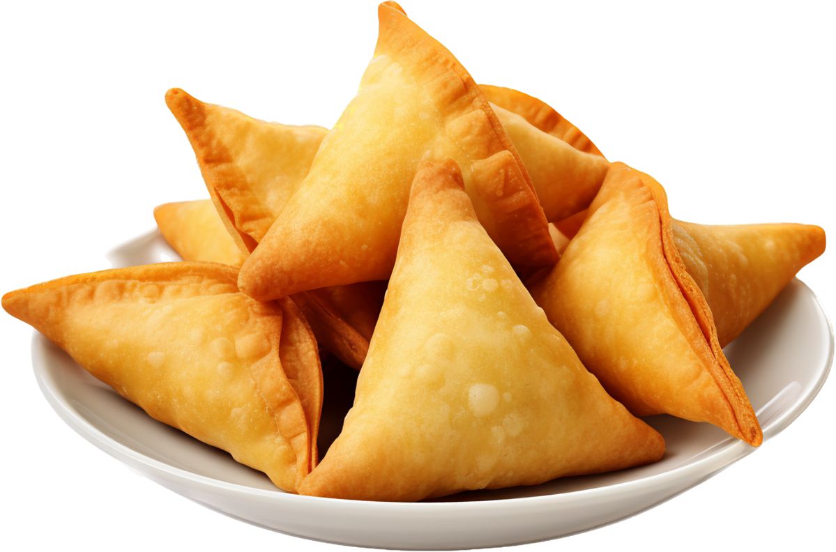 Golden alu samosa