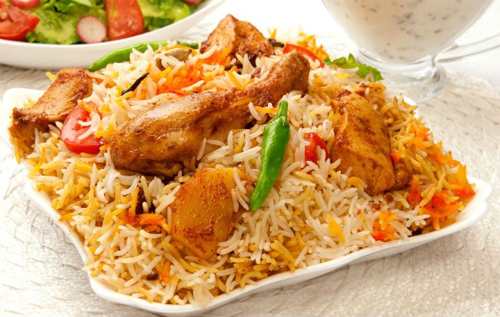 Chicken biryani