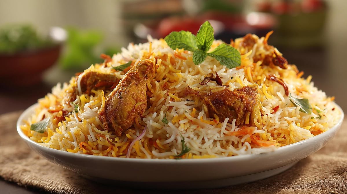Chicken biryani
